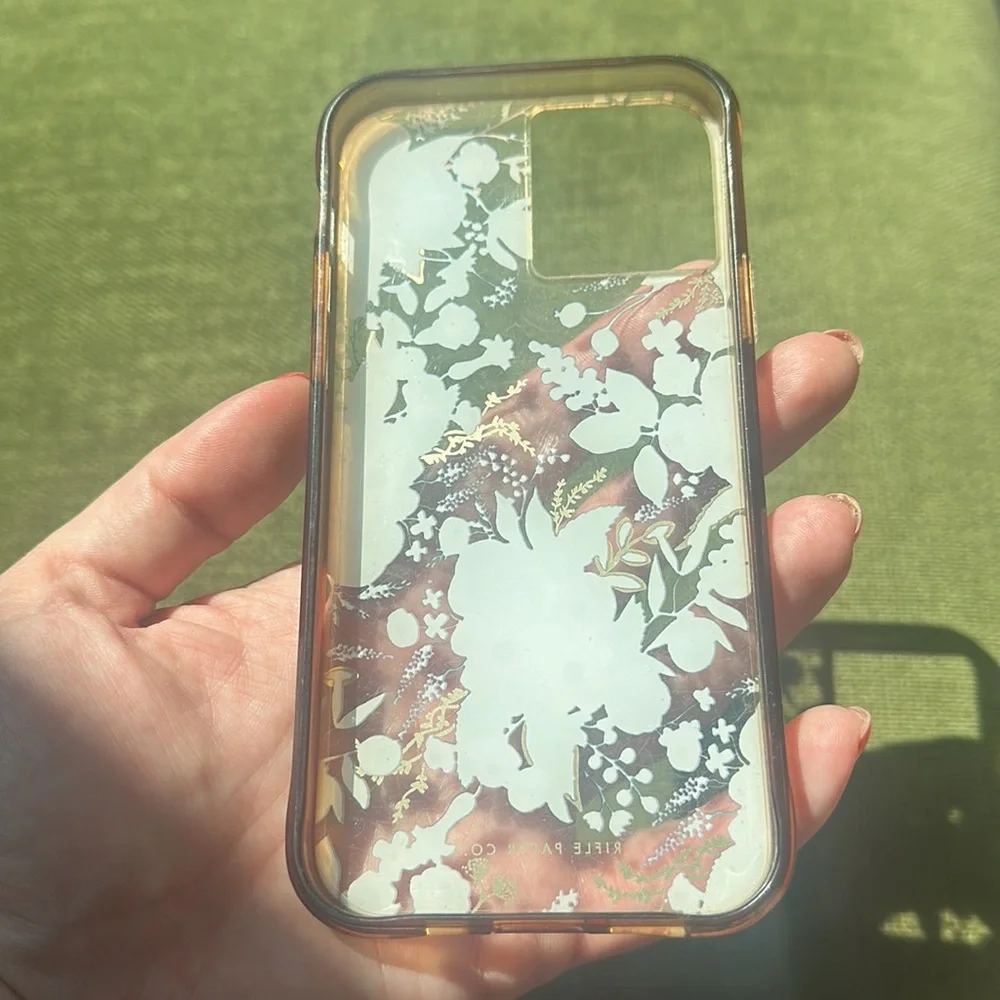 Rifle Paper Co. Garden Party Blue Apple iPhone 12 Pro Phone Case